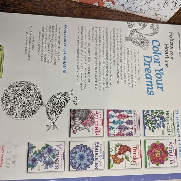 Coloring book lot, Gardens, Inspirations, Happy Summer & Crayola Pencils - Picture 12 of 12